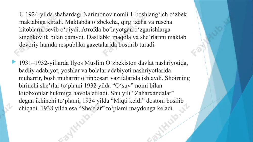 ilyos muslim hayoti va ijodi - Page 5