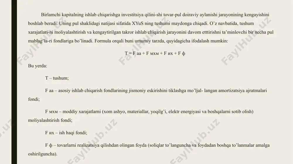 xo'jalik yurituvchi subyektlarning moliyaviy resurslari va kapitali - Page 4