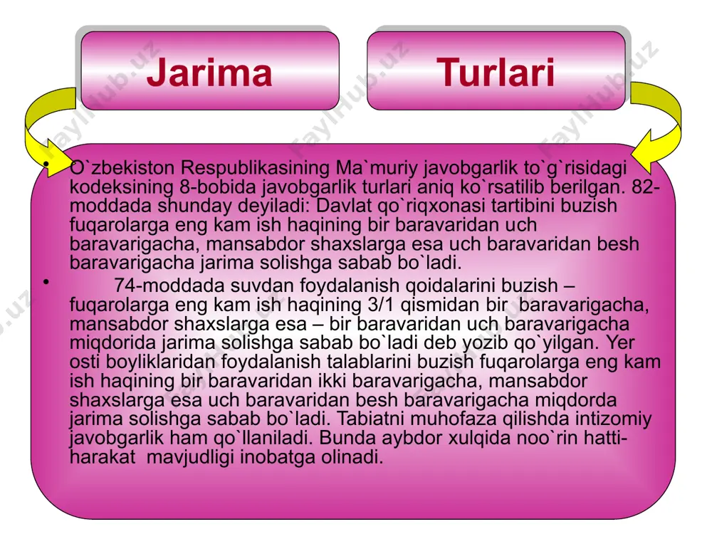 ekologiya huquqi tushunchasi - Page 4