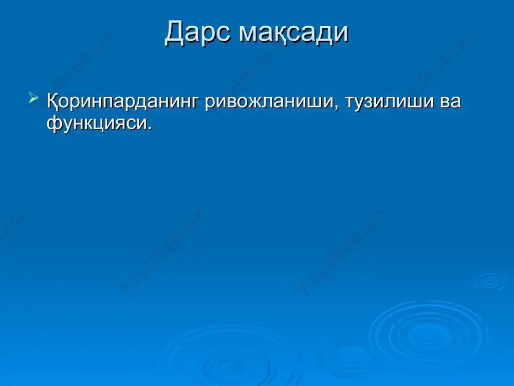 қорин парда. қорин бўшлиғи топографияси - Page 2