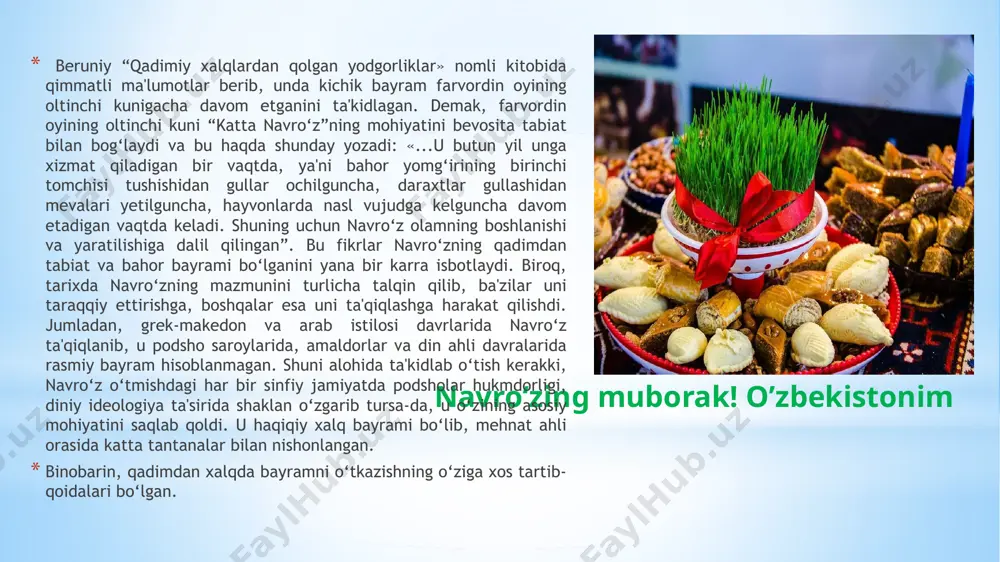 navro‘z – qadim qadriyatlar taravoti - Page 4