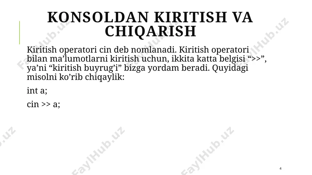 dasturlash tillarining tuzilmasi - Page 4