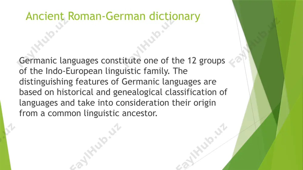 ancient roman-german dictionary - Page 3