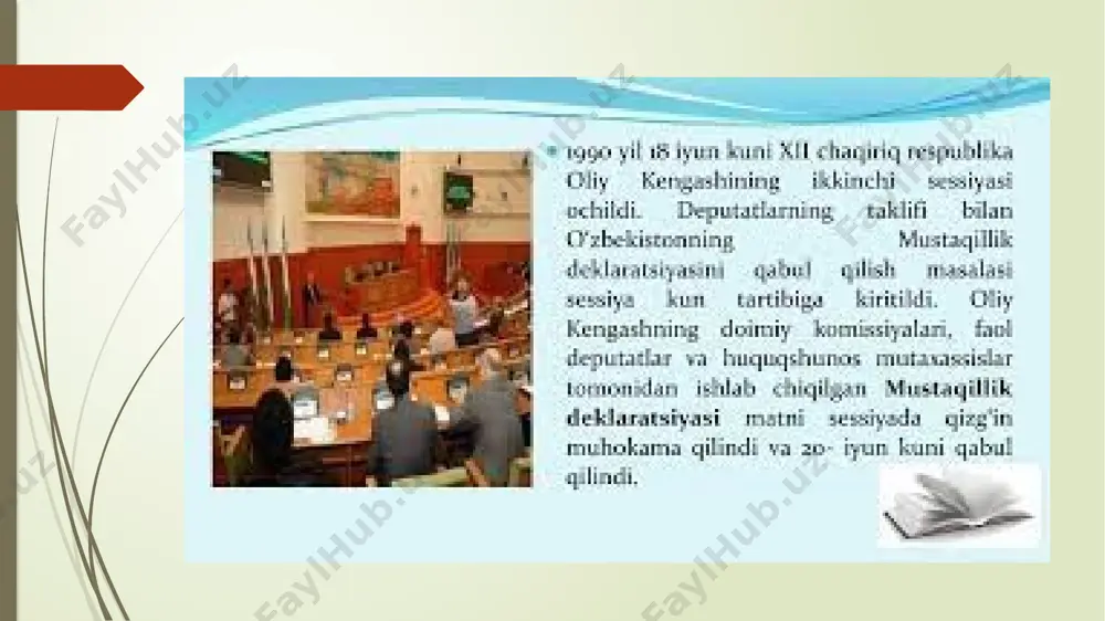 o'zbekiston respublikasining tashkil topishi va tarixiy ahamiyati - Page 5