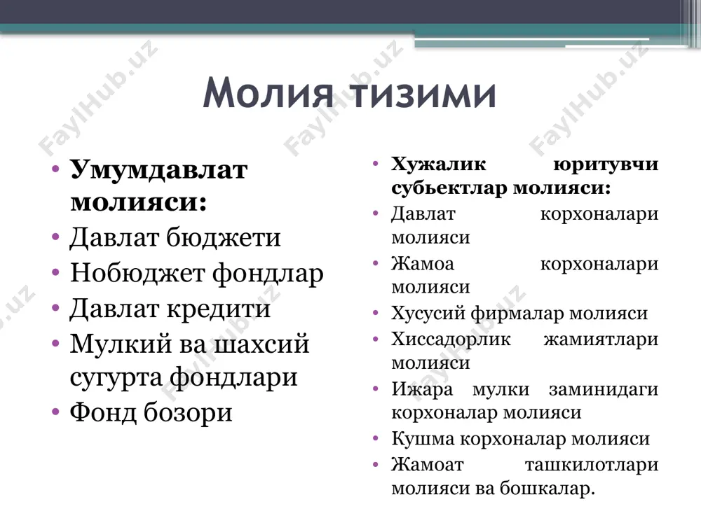 moliya tizimi - Page 3
