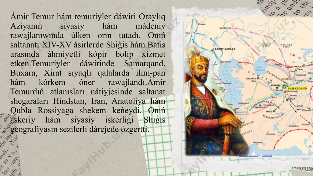 amir temur hám temuriyler dawiri tariyxiy geografiyasi - Page 3