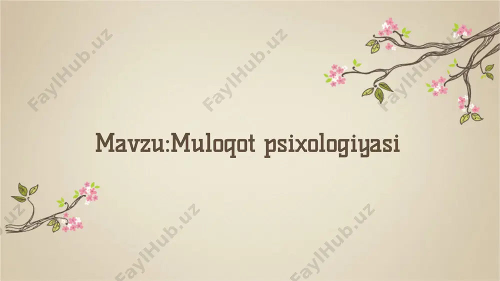 o‘tishi mumkin. bunday axborot odamdan odamga etkaziladi va shaxslararo aloqalar o‘rnatish vositasi bo‘lib xizmat qiladi. ✿ insonning hayvonot olamidan farq qiluvchi, uning fiziologik, psixik va ijtimoiy rivojlanish qonuniyatlarini aks ettiruvchi asosiy xususiyatlardan biri nutq deb ataluvchi alohida psixik jarayonning mavjudligi hisoblanadi. nutq – bu odamlarning til vositasida muloqot qilishi. gapira olish va begona tilni tushunish malakasiga ega bo‘lish uchun tilni bilish va undan foydalana olish zarur. ✿ til va nutqning psixologik faoliyatda tutgan o’rni. ✿ til va nutqning psixologik rivojlanish yo’lida tutgan o’rni beqiyosdir. nutqning paydo bo’lishi bilan birga insonning psixologik va ruhiy doirasi ham rivojlana boshlaydi. masalan, qabul qilish , xotira, tafakkur, tasavvur, e’tibor kabilar faqatgina til tufayli rivojlana boradi. til – bu murakkab hosila. istalgan til, avvalo, tilning leksik tarkibi deb ataluvchi ma’nodor so‘zlarning ma’lum tizimiga egadir. bundan tashqari, til so‘z va so‘z birikmalari turli shakllarining ma’lum tizimidan iborat bo‘lgan til grammatikasiga, shuningdek, aniq bir tilga xos bo‘lgan …