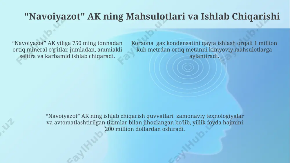 "oʻzkimyosanoat" ak ning faoliyati va mahsulotlari - Page 5