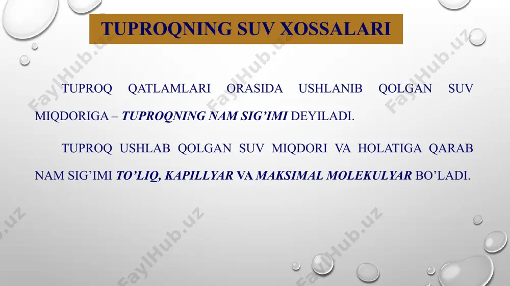 oʼsimlik oʼzlashtira olmaydigan suvning shakli - Page 5