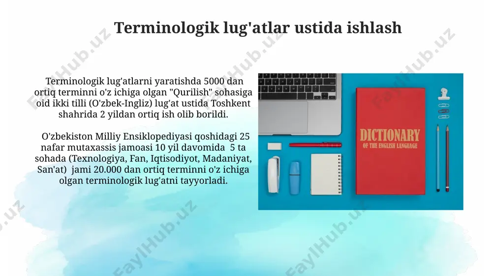 ikki tilli va terminologik lug‘atlar ustida ishlash - Page 4