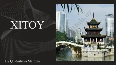 xitoy davlati — PPTX