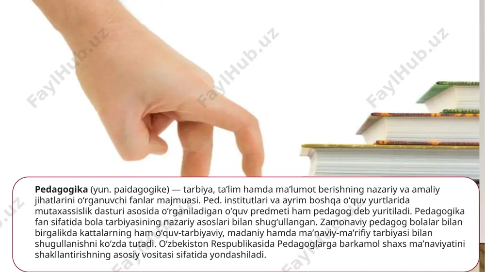 pedagogika tarbiya muammosining o’rganilishi - Page 3
