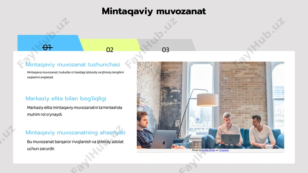 ruhlarining asosiy roli davlat boshqaruvida va ijtimoiy o'zgarishlarda ko'zga tashlangan. ular ko'pincha siyosiy qarorlar qabul qilishda muhim ahamiyatga ega bo'lgan. muammolar elita guruhlari ko'pincha ijtimoiy tengsizliklarni kuchaytirib, hokimiyatni suiiste'mol qilish muammolarini tug'dirgan. bu jamiyatda norozilik va ijtimoiy tarangliklarga olib kelgan. photo by austin distel on unsplash 01 02 03 zamonaviy elita guruhlarining ta'rifi zamonaviy elita guruhlarining asosiy xususiyatlari ularning ta'sir kuchi va ijtimoiy mavqeida yotadi. ular iqtisodiy, siyosiy va madaniy sohalarda yetakchilik qiladilar. ushbu guruhlar raqobatbardoshlikni oshirish uchun turli strategiyalar va usullardan foydalanadilar, masalan, ta'lim va innovatsiyalarni qo'llab-quvvatlash. ijtimoiy tarmoqlar zamonaviy elitaga o'z ta'sirini kengaytirishga yordam beradi. ular orqali o'zlarining maqsadlari va fikrlarini keng auditoriyaga yetkazadilar. statistik ma'lumotlar esa ularning ta'sir doirasini yanada aniqroq tushunishga yordam beradi. elita guruhlarining ijtimoiy roli ijtimoiy ta'sir elita guruhlar jamiyatda ta'sir kuchiga ega. ular ijtimoiy me'yorlarni belgilash va tarqatishda muhim rol o'ynaydi. siyosiy ta'sir elita guruhlar siyosiy qarorlar qabul qilish jarayonida ishtirok etadi. ular …
