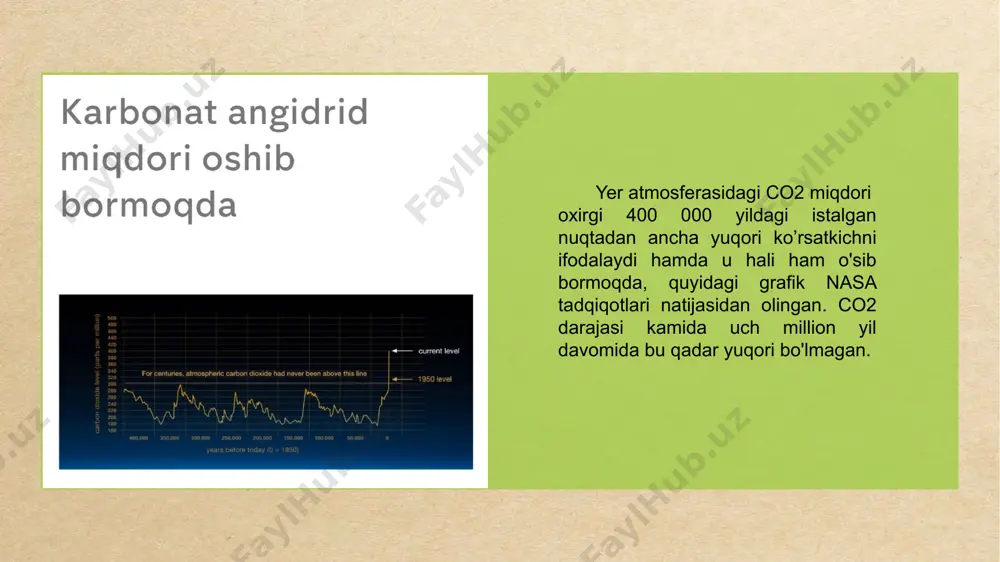 global iqlim o'zgarishi muammolari - Page 5