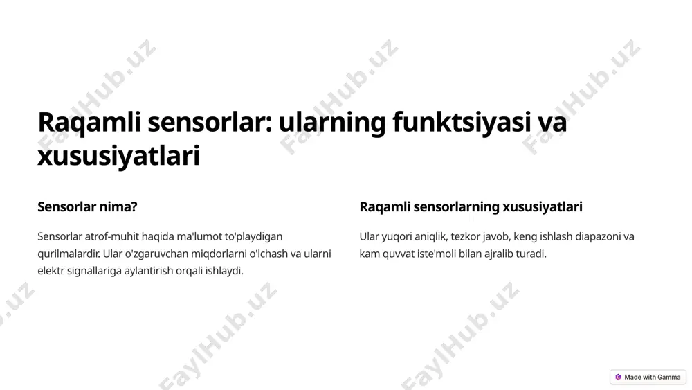 sensorlardan raqamli ma'lumotlarni o'qish va qayta ishlash - Page 4