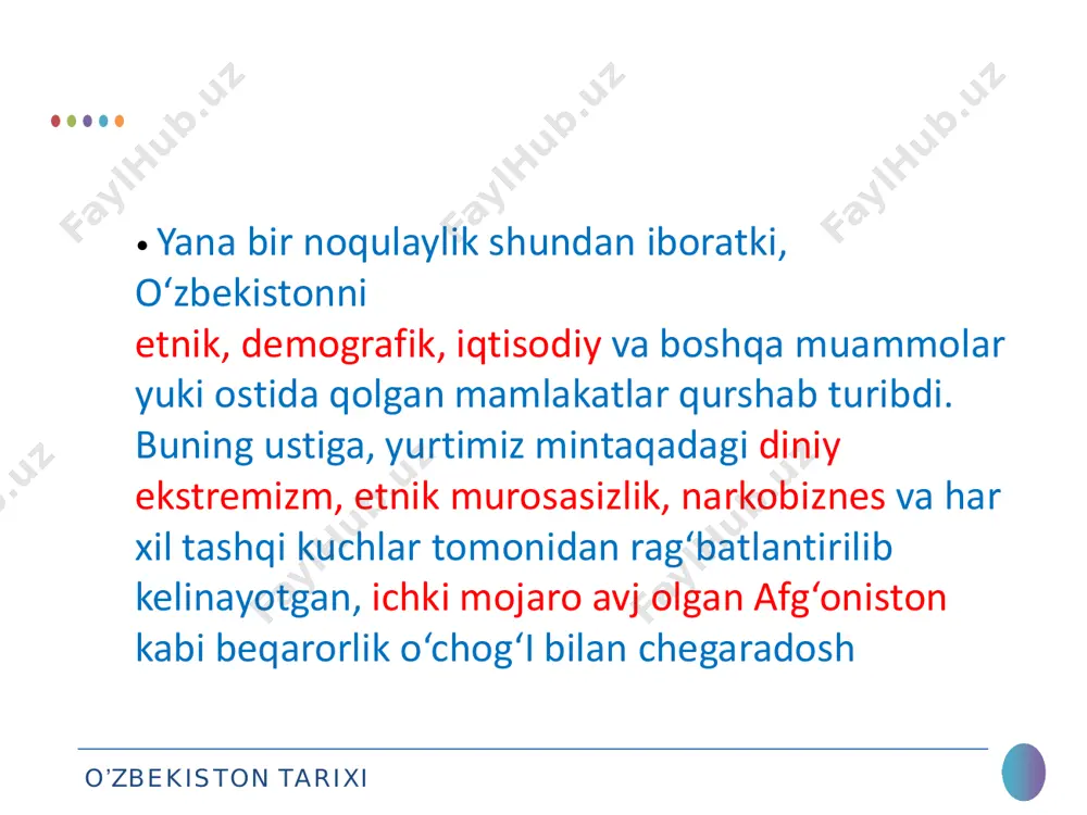 o‘zbekistonning geosiyosiy va geoiqtisodiy o‘rni - Page 5