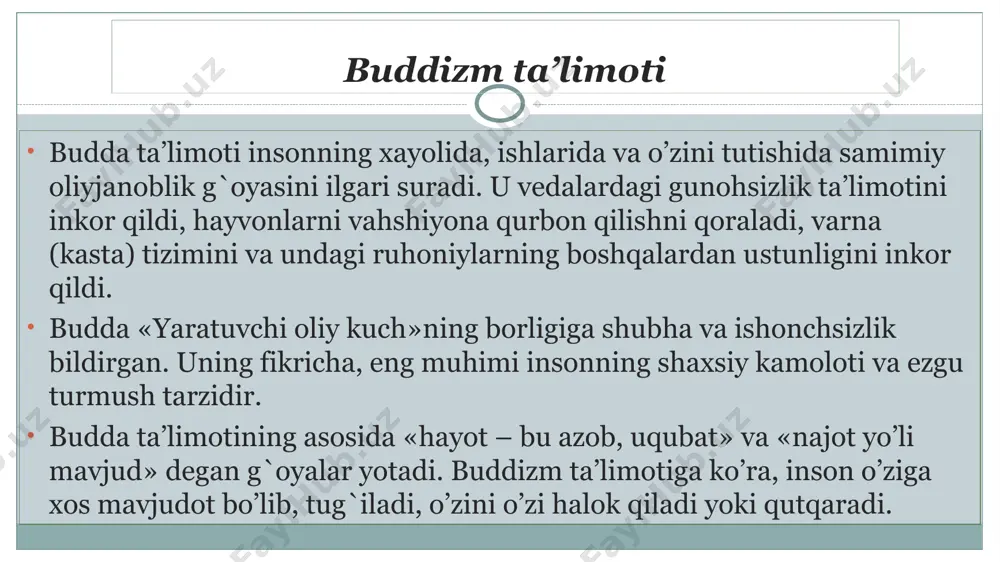 buddaviylik ta’limotining vujudga kelishi - Page 4