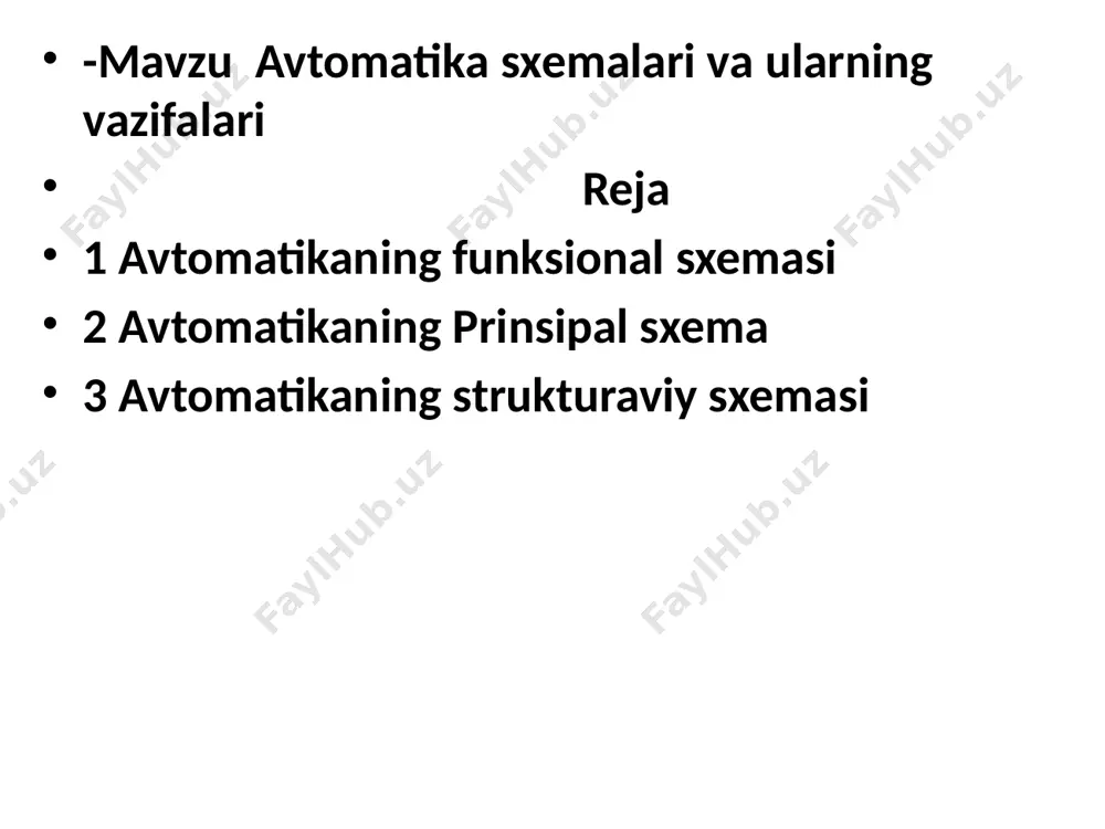 si to‘g‘risida ma’lumotlar keltiriladi. foydalanilgan adabiyotlar handbook o f modem sensors physics designs and applications. 2004, 1996 springer-verlag new york, inc. /perevod s angl. sovremennue datchiki. pod redaksiey d.fraydena.-moskva: texnosfera. 2005. - 470 s. / r.g.jackson. novel sensors and sensing. taylor & francis group llc, 2004./perevod s angl. noveyshie datchiki. djekson r.g .-moskva: texnosfera. 2007. - 3 8 4 s ./ voxidov a.x. abdullaeva d.a. avtomatikaning texnik vositalari. t..tim1, 2011.180 b. qo‘shimcha adabiyotlar mirziyoyev sh.m. erkin va farovon demokratik o‘zbekiston davlatini birgalikda barpo etamiz. toshkent, o'zbekiston, 2016.-56 b mirziyoyev sh.m. tanqidiy taxlil, qat’iy tartib - intizom va shaxsiy javobgarlik - xar bir raxbar faoliyatining kundalik qoidasi bo‘lishi kerak. toshkent, 0 ‘zbekiston, 2017.-104 b mirziyoyev sh.m. qonun ustuvorligi va inson manfaatlarini ta’minlash – yurt taraqqiyoti va xalq farovonligi g aro v i. toshkent, 0 ‘zbekiston, 2017.-48 b mirziyoyev sh.m. o‘zbekistonni rivojlantirishning beshta ustuvor vo‘nalishi bo‘yicha xarakatlar strategiyasi. т., 0 ‘zbekiston, 2017. …