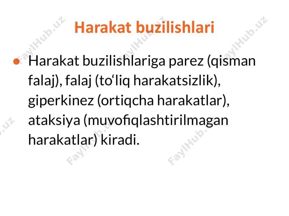 harakat va sezgi buzilishlari - Page 5