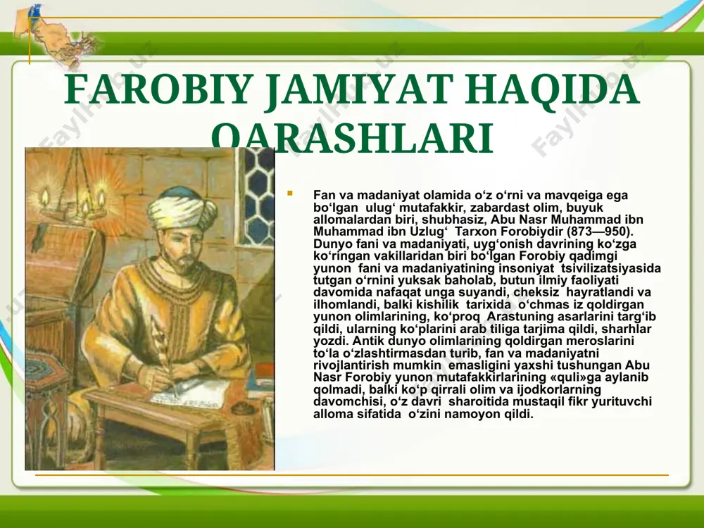 abu nasr farobiyning ta’lim-tarbiyaga oid qarashlari - Page 3