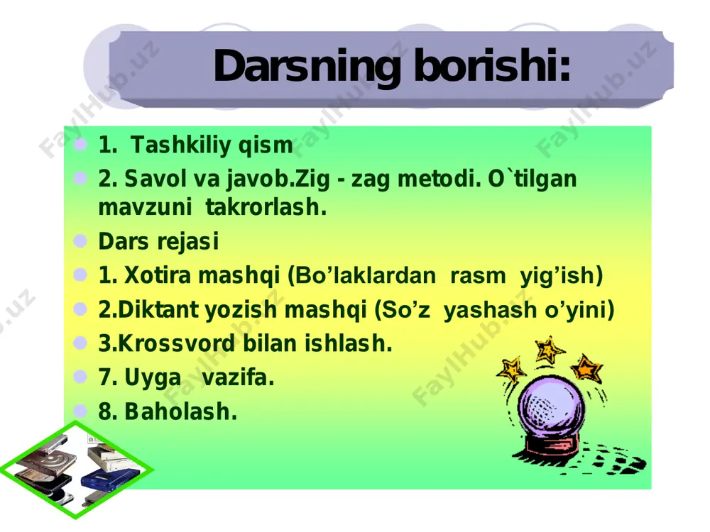 informatika fanidan ochiq dars ishlanmasi - Page 5