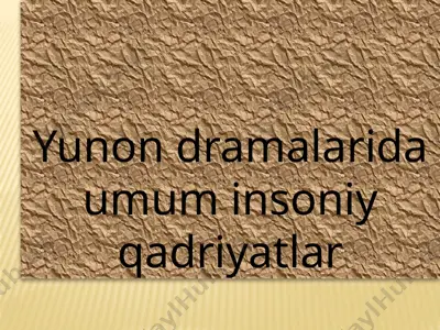 yunondramalari — PPTX