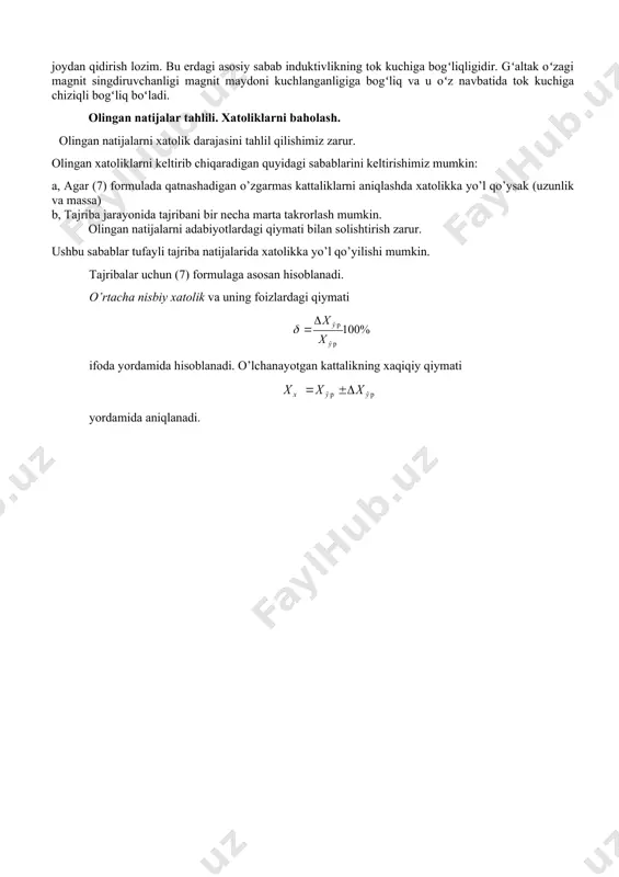 laboratoriya -№ 4. erkin elektromagnit tebranishlar - Page 4