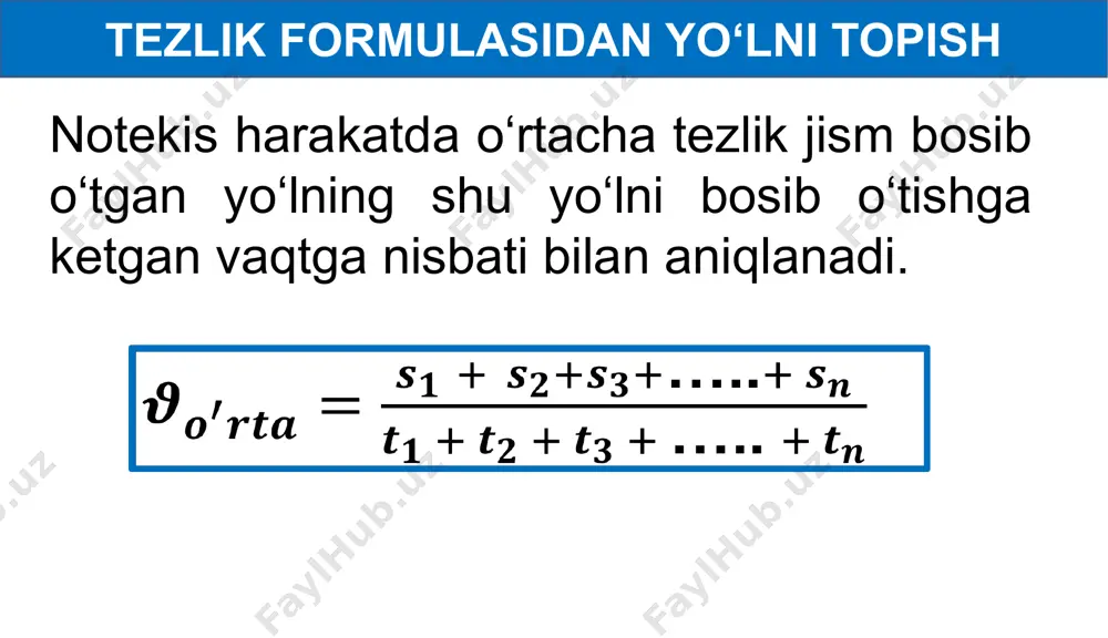 notekis harakatda tezlik - Page 4