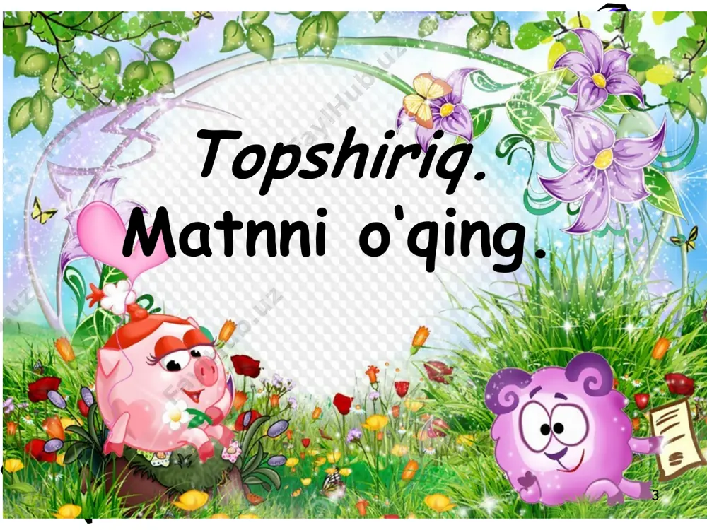 ish qog’ozlari ustida ishlash. e’lon, xat 5-sinf - Page 3