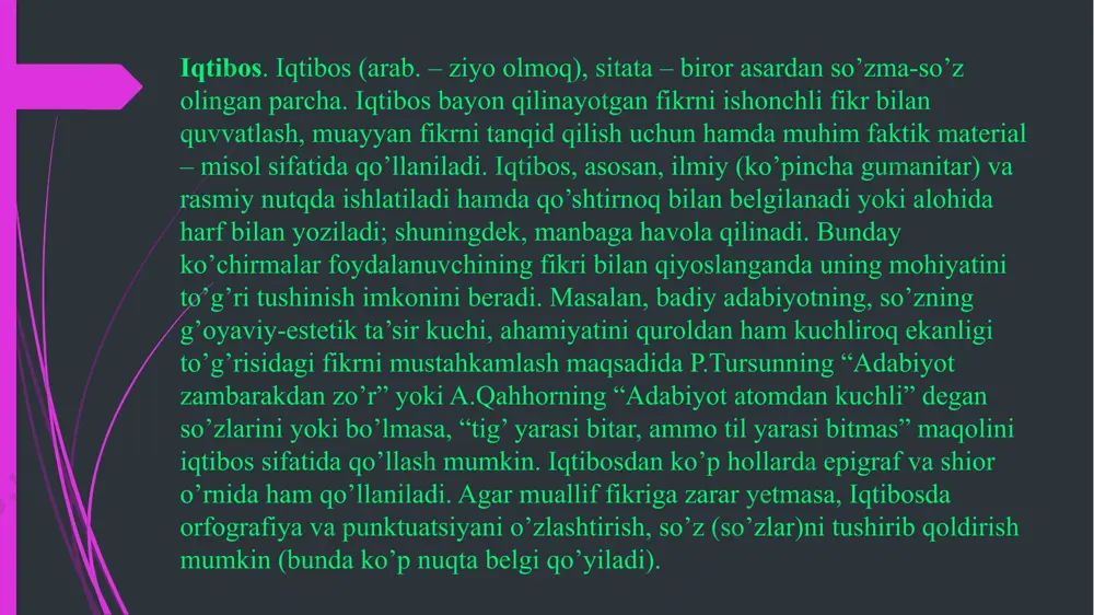 iqtibos keltirish. parafraza - Page 3