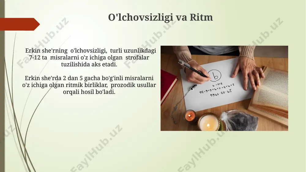 sarbast va oq she'rga xos xususiyatlar - Page 3