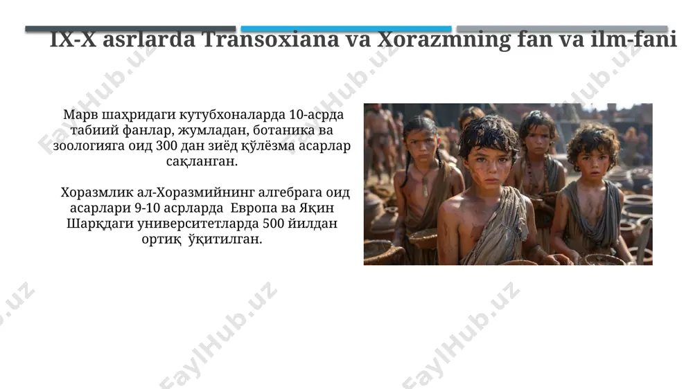 ix-x asrlarda movaraunnahrda va xurosonda madaniy hayot - Page 5