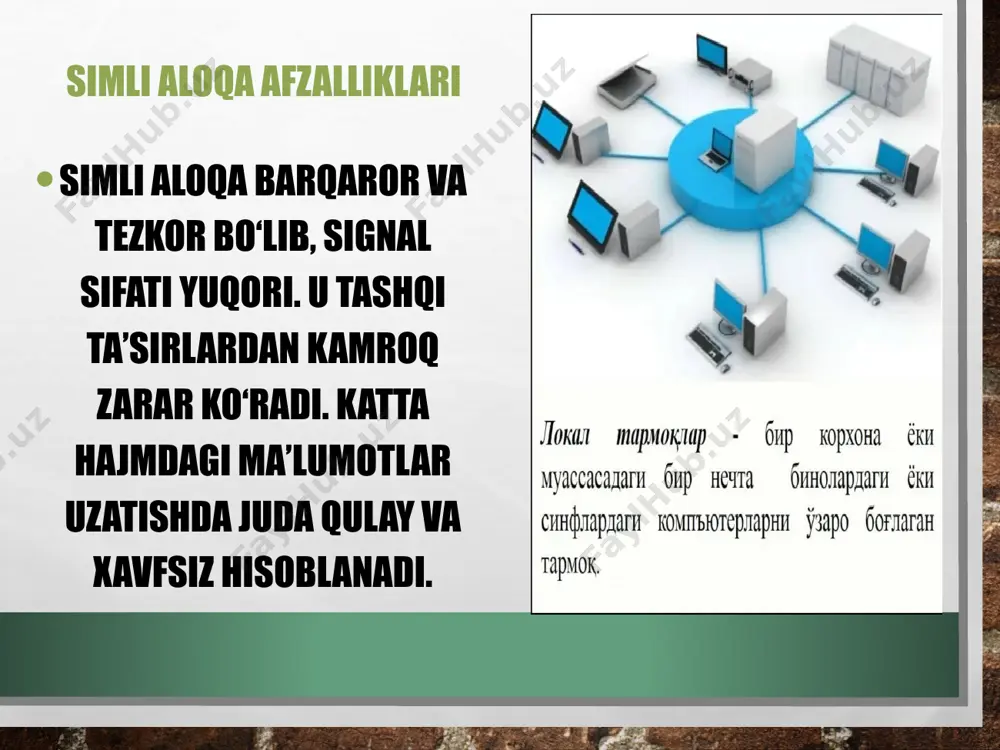simli va simsiz aloqa vositalari - Page 5