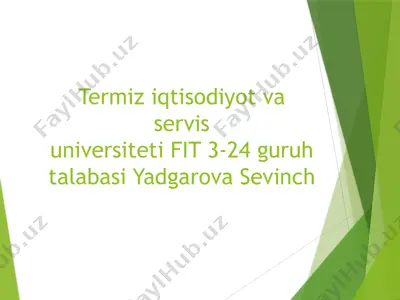 diniy fundamentalizm, radikalizm va terrorizm — PPTX