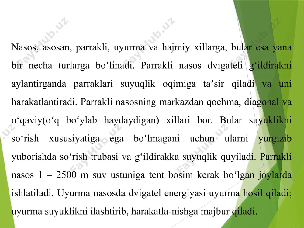 nasosni “tkr – ad” tizimini hisoblash - Page 5