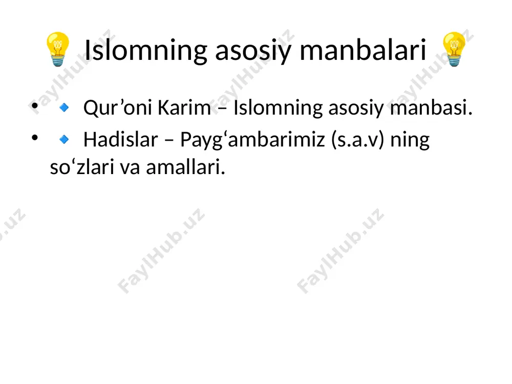 islom dini va uning asosiy g‘oyalari - Page 3