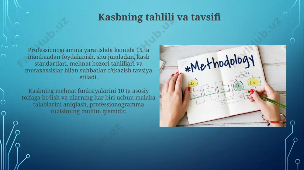 professionogram ishlab chiqish metodikasi - Page 4