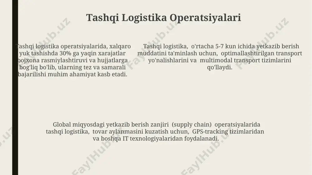 logistik zanjirlar va operatsialar - Page 5