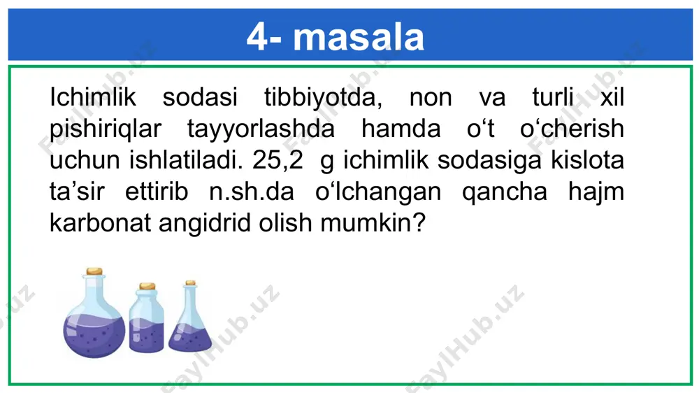 kimyoviy reaksiya turlariga oid masala yechish - Page 5