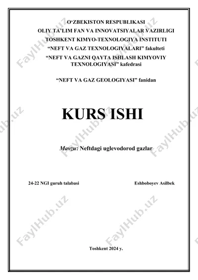neftdagi uglevodorod gazlar — DOCX