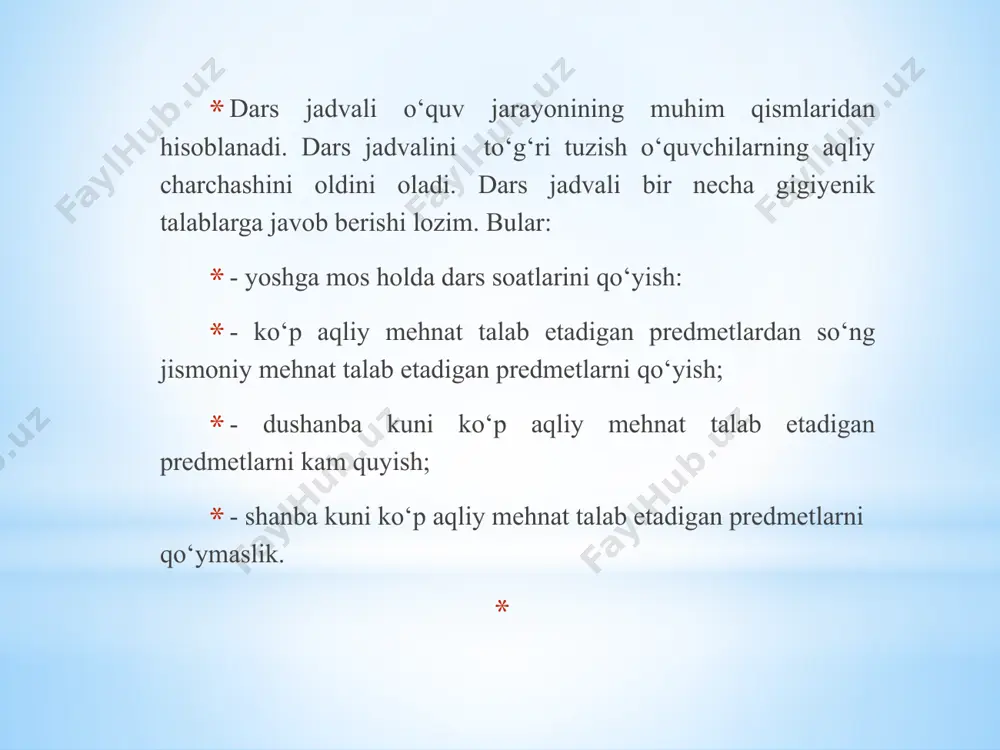 dars va dars jadvalini gigiyenik baholash - Page 4