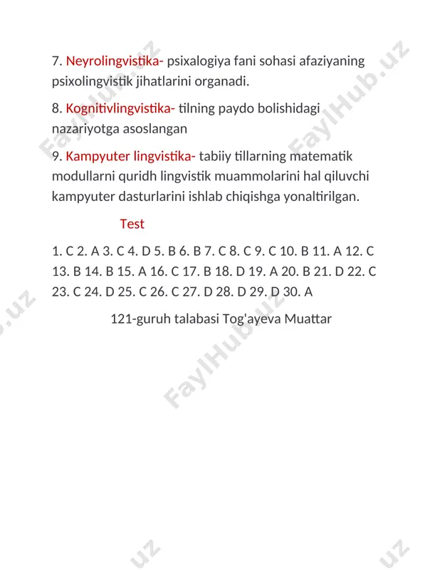 lingvistika fanlari - Page 2