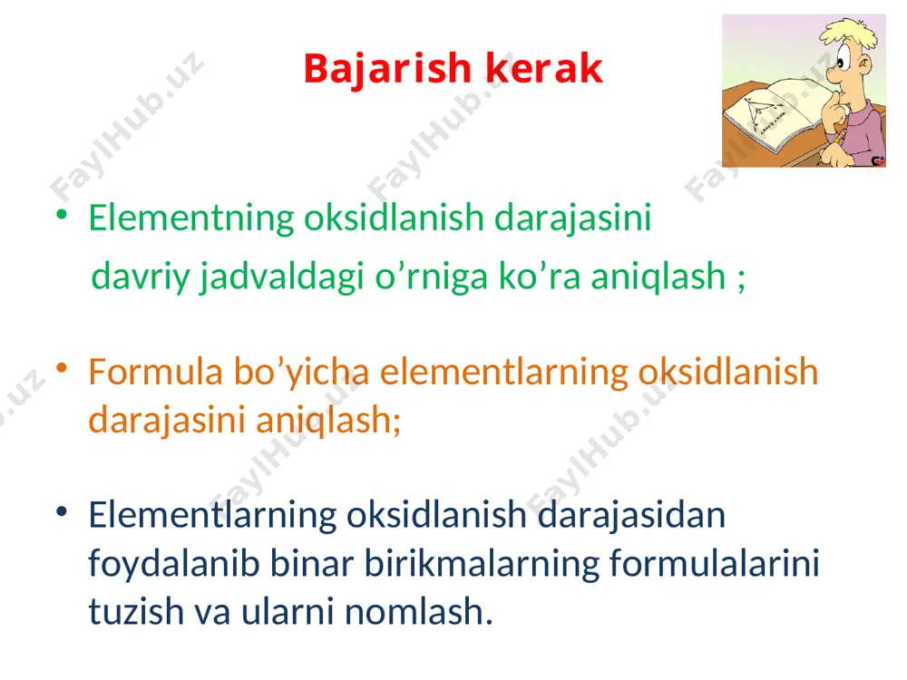 elementlarning oksidlanish darajasi - Page 4