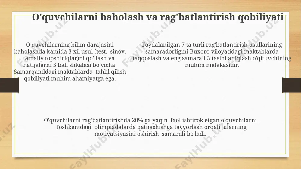 pedagogik qobiliyatining asosiy turlari - Page 5
