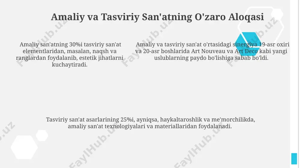 amaliy va badiya san'atlarning mushtarak va farqli tomonlari - Page 5