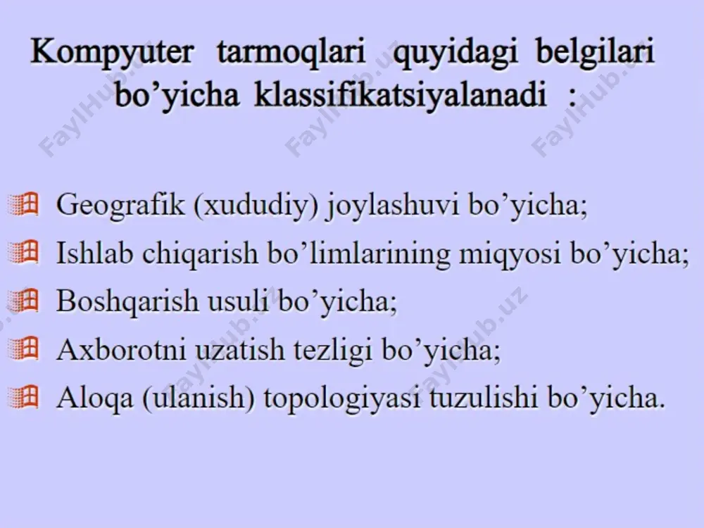mkin. internet — bu global kompyuter tarmoqlaridan iborat bo‘lib, butun dunyo bo‘ylab bir-biriga ulanish imkonini beradi. internet kompyuterlar, telefonlar, serverlar va boshqa qurilmalar o‘rtasida axborot almashish uchun kengaytirilgan tarmoq tizimidir. u odamlarning ma'lumot olish, ulashish, ish qilish, o‘yinlar o‘ynash, sotib olish, o‘qish, va boshqa ko‘plab faoliyatlarni amalga oshirishi uchun imkoniyat yaratadi. internet tarixi juda qiziqarli va murakkab jarayon. internetning rivojlanishi bir nechta bosqichlardan o‘tgan va bugungi kunda butun dunyo bo‘ylab keng tarqalgan global tarmoqqa aylangan. quyida internetning asosiy tarixiy bosqichlarini ko‘rib chiqamiz: 1. 1950-1960-yillarda – kompyuter tarmoqlari paydo bo‘lgan davr: 1950-yillarda kompyuterlar yaratila boshladi, lekin ular asosan maxsus tizimlar va ilmiy tadqiqotlar uchun ishlatilgan. tarmoqlarni yaratish bo‘yicha dastlabki g‘oyalar ham shu davrda paydo bo‘ldi, masalan, kompyuterlarni bir-biri bilan bog‘lash va ma'lumot almashish. 2. 1960-yillar – arpanet va dastlabki tarmoqlar: 1960-yillarda aqsh harbiy vazirligi (darpa) tomonidan arpanet (advanced research projects agency network) tarmog‘i yaratildi. arpanet ilmiy va harbiy tadqiqotlarni qo‘llab-quvvatlash maqsadida …