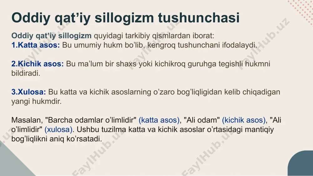 oddiy qatʼiy sillogizm - Page 4