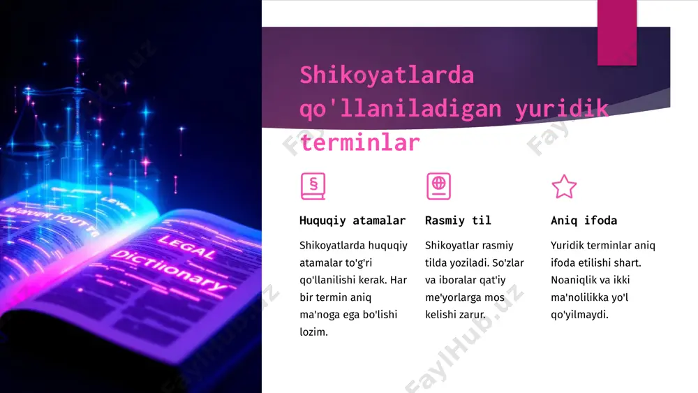 apelatsiya va kassatsiya shikoyatlarining til xususiyatlari - Page 5