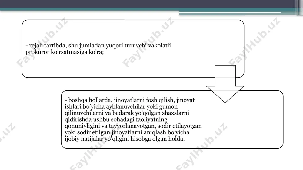 tezkor qidiruv faoliyati ustidan prokuror nazorati - Page 5