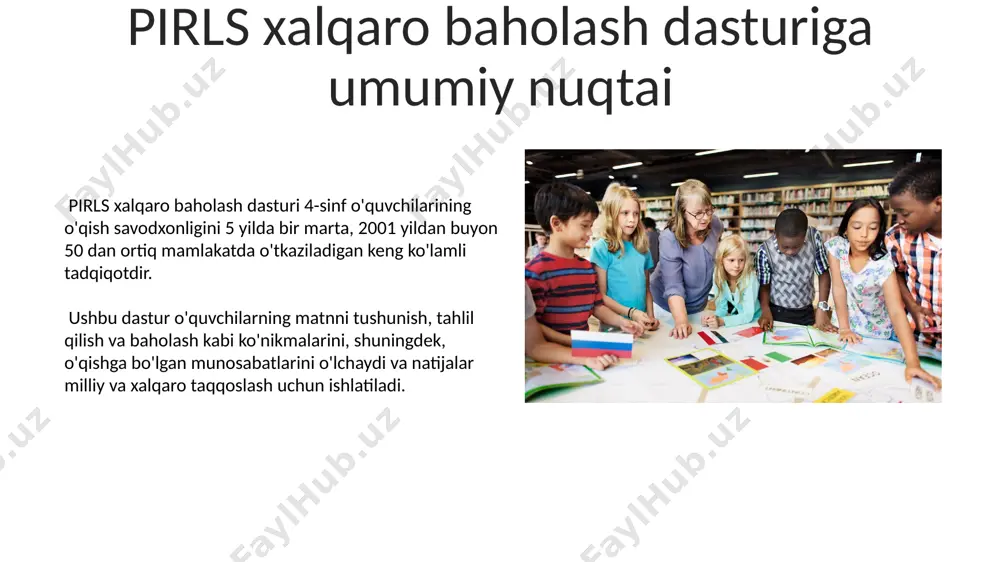 imcha resurslar, jumladan, maxsus dasturlar va 3 ta yangi texnologiya markazlari mavjud. samarqand viloyatidagi iqtidorli bolalarga 15 dan ortiq turli fanlar bo'yicha onlayn ta’lim resurslari, shu jumladan, 7 ta interaktiv platforma va 2000 dan ortiq elektron kitoblar taqdim etilmoqda. e'tiboringiz uchun rahmat @taqdimot_robot image4.jpg image5.jpg image6.jpg image7.jpg image8.jpg image9.jpg image10.jpg image11.jpg image12.jpg image13.jpg image14.jpg image15.jpg image16.jpg image17.jpg image3.png image18.jpg image19.jpg image20.jpg image1.jpeg image2.jpeg